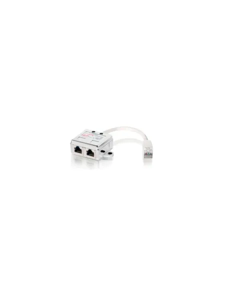 Adaptador equip rj45 cat5e 1 macho a 2 hembras