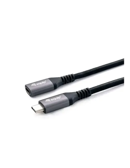 Cable alargo usb tipo c equip 4k macho - hembra 0.5m