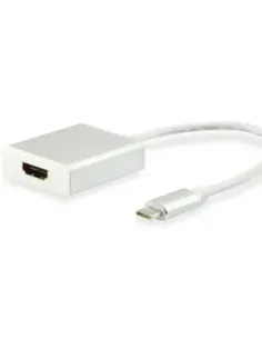 Adaptador equip usb tipo c macho a hdmi 4k hembra 015cm ref.133452