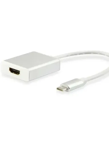 Adaptador equip usb tipo c macho a hdmi 4k hembra 015cm ref.133452