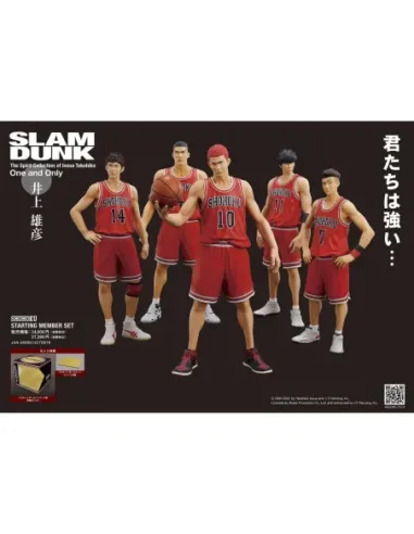 Set 5 figuras good smile company slam dunk shohoku starting member