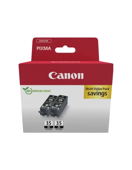 Cartucho tinta canon pgi - 35 twin pack