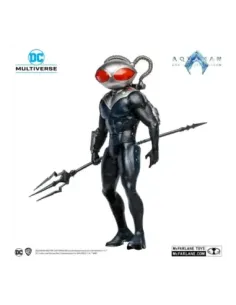 Figura mcfarlane toys dc aquaman 2 movie 12in -  black manta