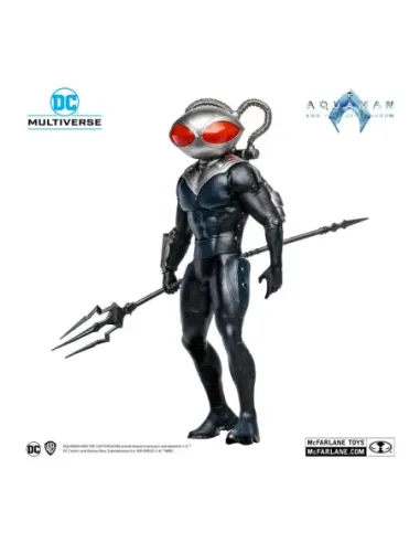 Figura mcfarlane toys dc aquaman 2 movie 12in -  black manta