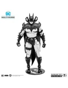 Figura mcfarlane toys dc multiverse 7in -  batman by todd mcfarlane (line art)(gold label) -  nycc