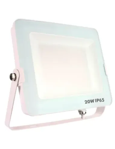 Foco proyector led ip65 20w 3000k 1600lm blanco