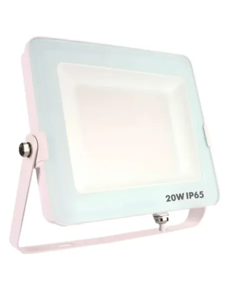 Foco proyector led ip65 20w 3000k 1600lm blanco