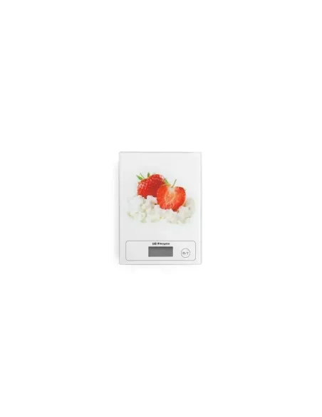 Báscula de Cocina Electrónica Orbegozo PC 1018/ hasta 5kg/ Blanca