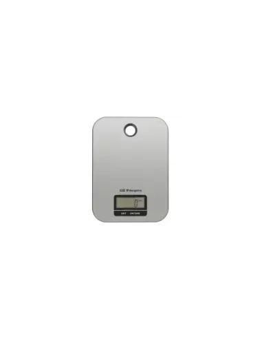 Báscula de Cocina Electrónica Orbegozo PC 1019/ hasta 5kg/ Plata
