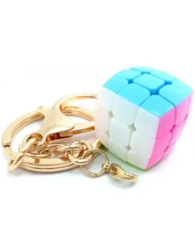 Cubo de rubik yj mini 2cm 3x3 con llavero