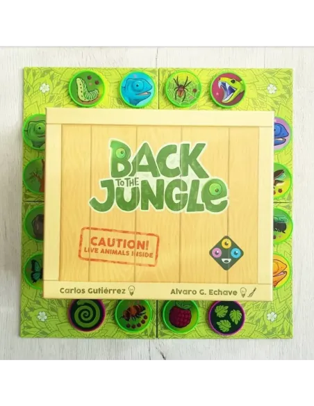 Juego de mesa back to the jungle pegi 6