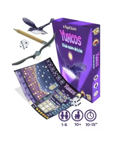 Juego de mesa yuncos el lado oscuro de la luz pegi 10