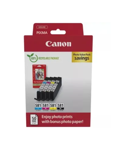 Multipack canon cli 581 bk - c - m - y