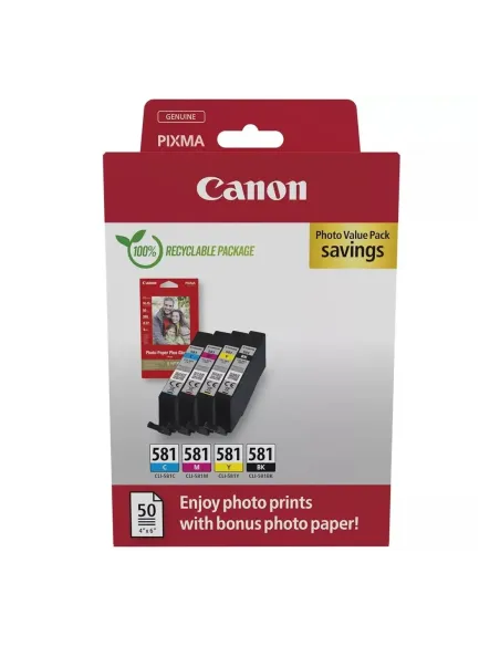Multipack canon cli 581 bk - c - m - y