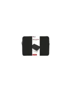 Funda Trust Primo Soft Sleeve para Portátiles hasta 13.3"/ Negra