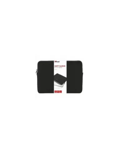 Funda Trust Primo Soft Sleeve para Portátiles hasta 13.3"/ Negra