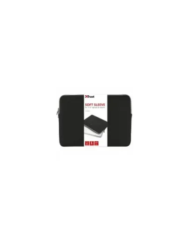 Funda Trust Primo Soft Sleeve para Portátiles/ Tablets hasta 11.6"/ Negra