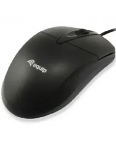 Mouse raton equip life 2 botones optico usb negro 1000dpi