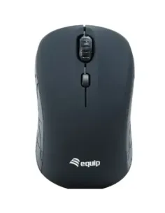 Mouse raton mini equip life optico 4 botones scroll negro wireless inalambrico 1600dpi