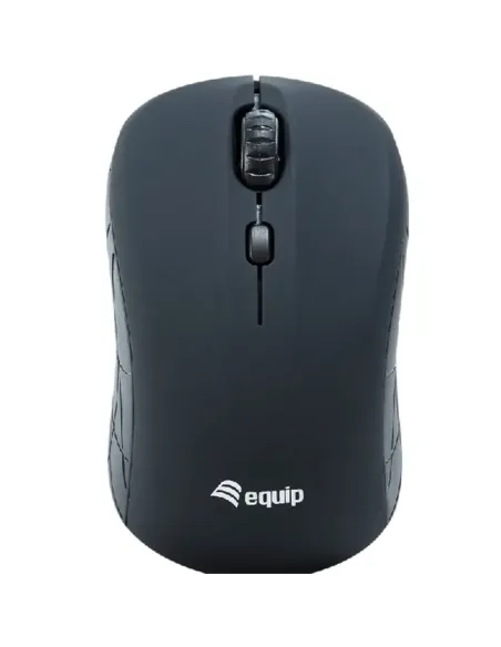 Mouse raton mini equip life optico 4 botones scroll negro wireless inalambrico 1600dpi