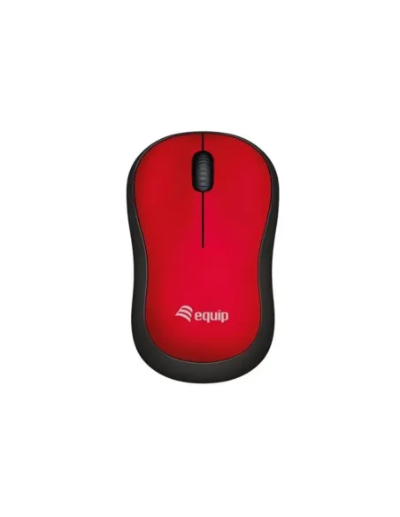 Mouse raton equip comfort wireless inalambrico - 1200dpi - rojo