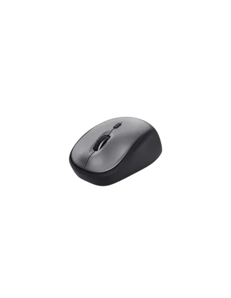 Ratón Mini Inalámbrico Trust Yvi+ Silent/ Hasta 1600 DPI/ Negro