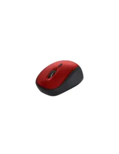 Ratón Mini Inalámbrico Trust Yvi+ Silent/ Hasta 1600 DPI/ Rojo