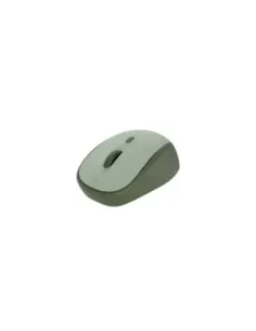 Ratón Mini Inalámbrico Trust Yvi+ Silent/ Hasta 1600 DPI/ Verde