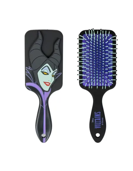 Cepillo de pelo rectangular disney villanas