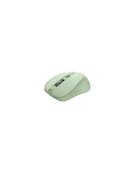 Ratón Inalámbrico Trust Mydo Silent Wireless/ Hasta 1800 DPI/ Verde