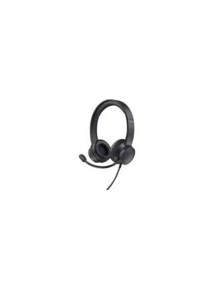 Auriculares Trust HS-201 USB/ con Micrófono/ USB/ Negros