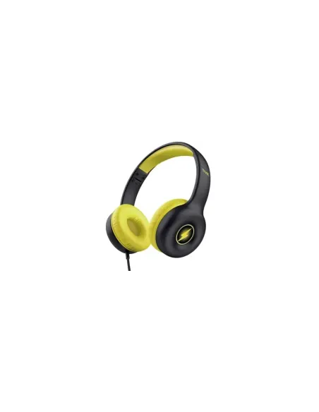 Auriculares Infantiles Trust Nouna Kids/ con Micrófono/ Negros