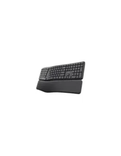 Teclado Inalámbrico por Bluetooth Trust Keyra Multidispositivo Ergonómico