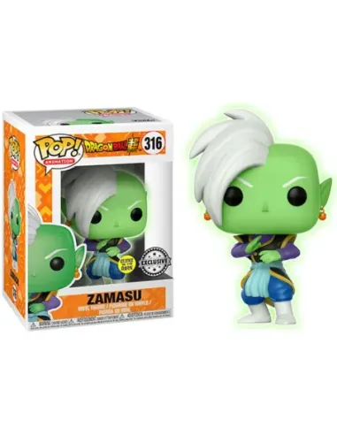 Funko pop dragon ball super zamasu glow in the dark brillo en la oscuridad exclusivo 26634