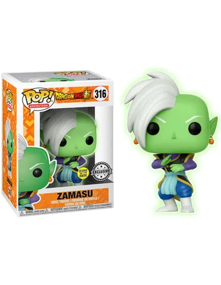 Funko pop dragon ball super zamasu glow in the dark brillo en la oscuridad exclusivo 26634