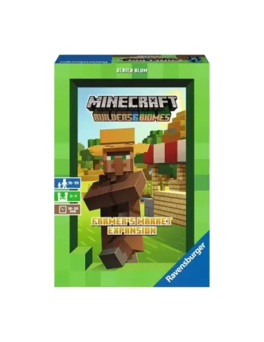 Juego de mesa ravensburger minecraft farmer's market esp.