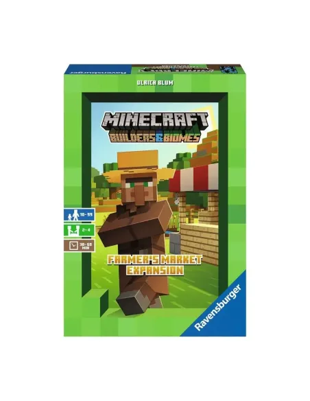 Juego de mesa ravensburger minecraft farmer's market esp.