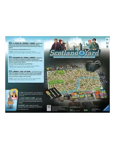 Juego de mesa ravensburger scotland yard refresh 40º