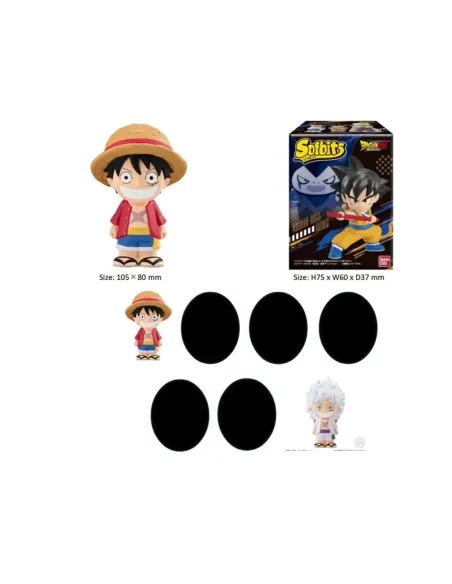 Sofbits one piece 1 unidad aleatoria