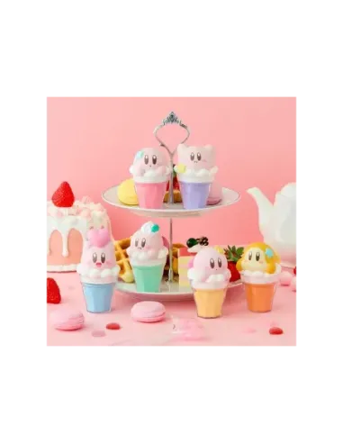 Kirby friends -  chara latte float case 1 unidad aleatoria