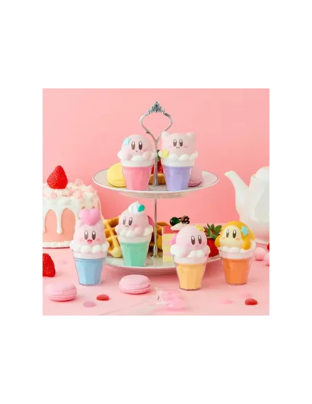 Kirby friends -  chara latte float case 1 unidad aleatoria