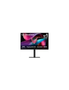 Monitor Gaming LG UltraGear G6 27G640A-B 27"/ QHD/ Multimedia/ 1ms/ 300Hz/ IPS/ Regulable en Altura/ Negro