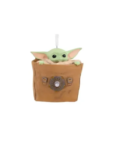 Figura decorativa grogu en bolsa resina 7 cm