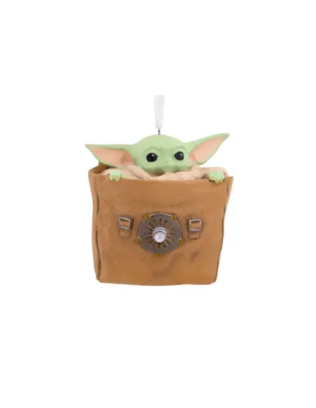 Figura decorativa grogu en bolsa resina 7 cm