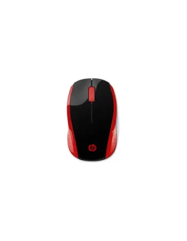 HP Ratón inalámbrico 200 (Rojo imperial)