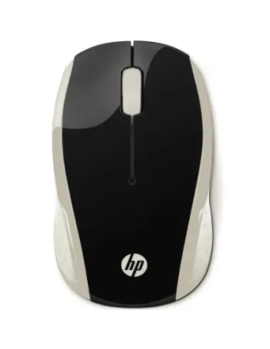 Raton inalambrico hp wireless 200 negro - oro
