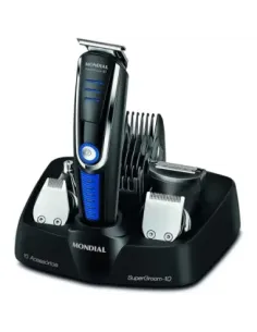 Cortapelos mondial bg - 03 5 cabezales intercambiables