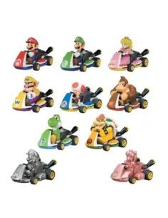 Vehículo mario kart retrofriccion 1 unidad aleatoria
