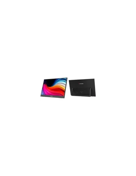 Monitor Portátil Verbatim Non-Touch Light 15.6"/ Full HD/ Multimedia/ Negro