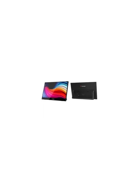 Monitor Portátil Táctil Verbatim Touch Light 15.6"/ Full HD/ Multimedia/ Negro